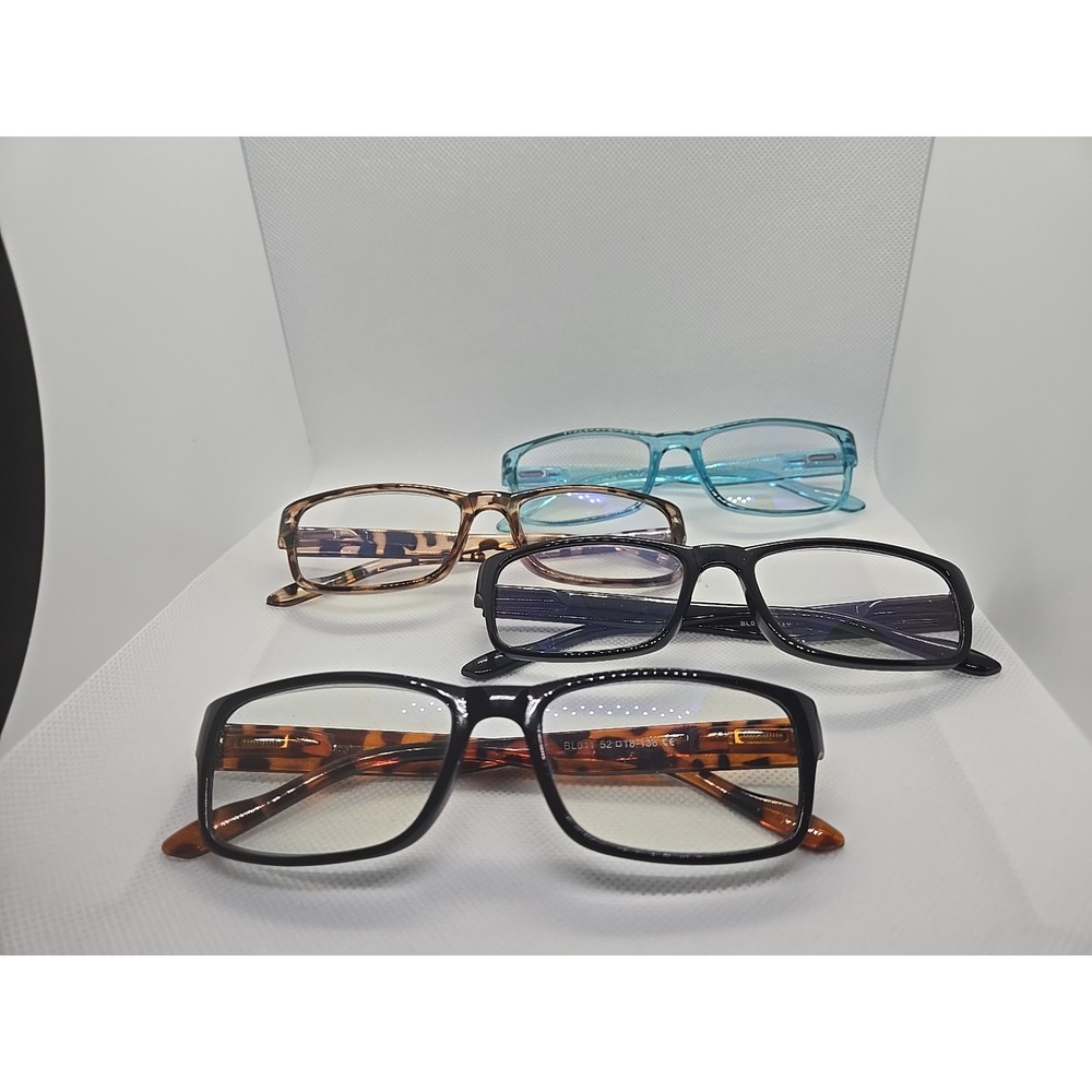 Lot Of 4 Assorted reading glasses FRAMES ONLY